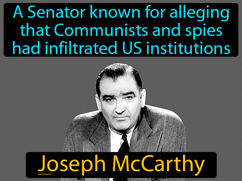 Joseph McCarthy Definition