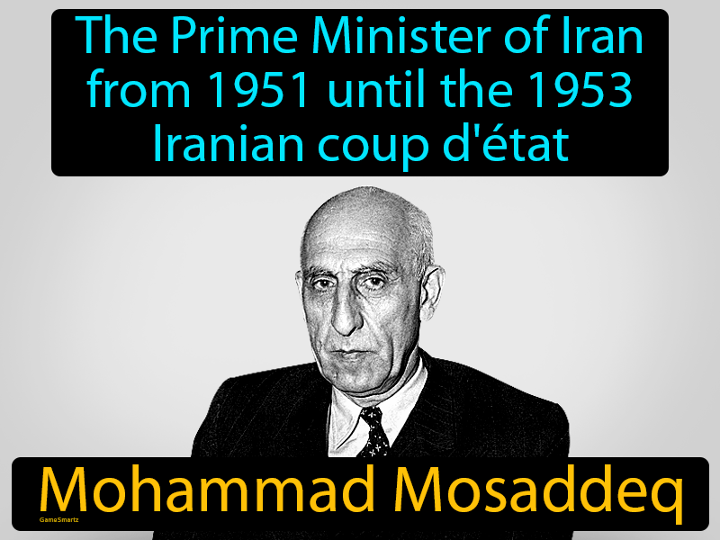 Mohammad Mosaddeq Definition