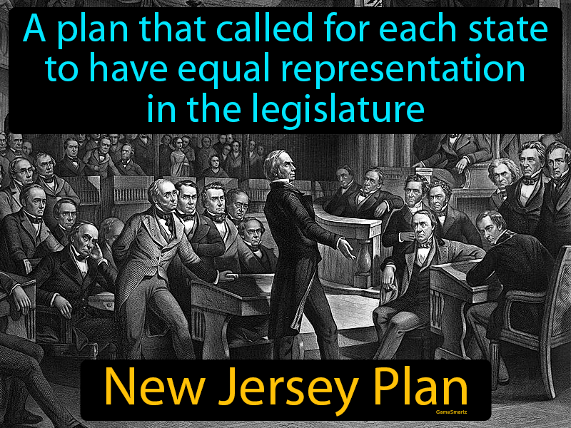 what did the new jersey plan favor