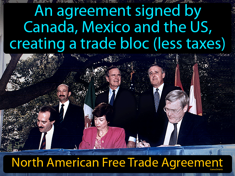 north american free trade agreement signing