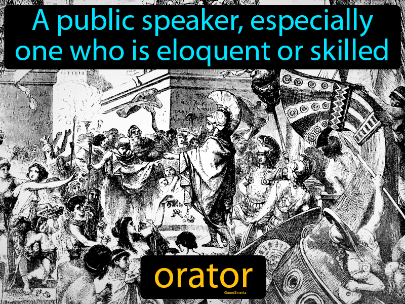 Orator Definition Image GameSmartz