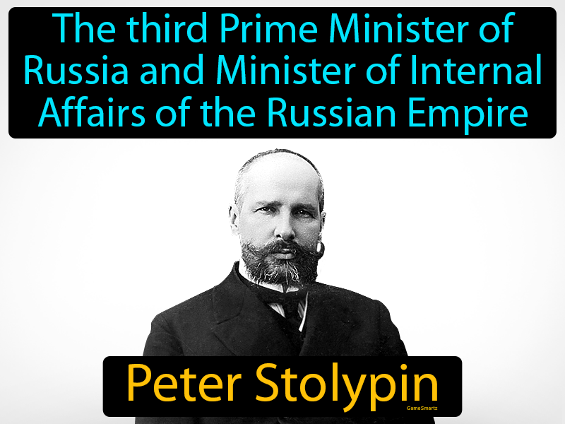 Peter Stolypin Definition