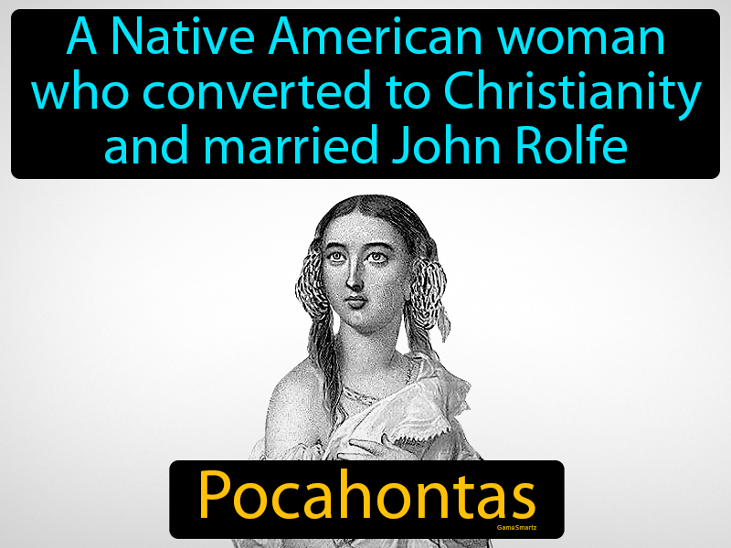 Pocahontas Definition Image Flippy Flashcards