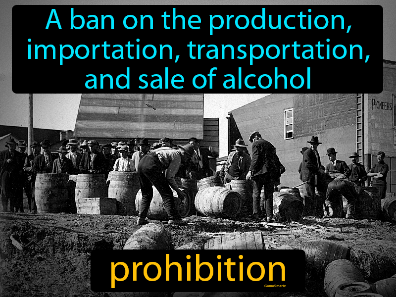 Prohibition Def Simple