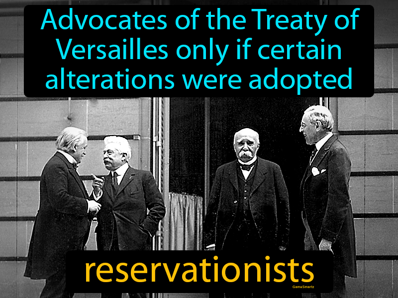 Reservationists Definition