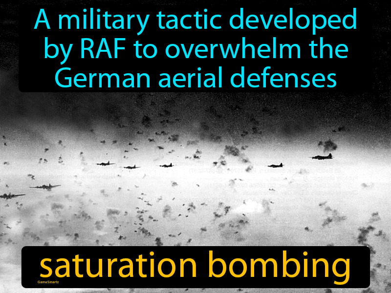 Saturation Bombing Definition