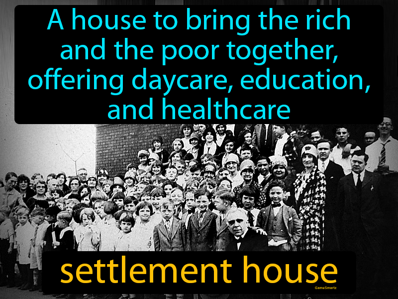 Settlement House Definition
