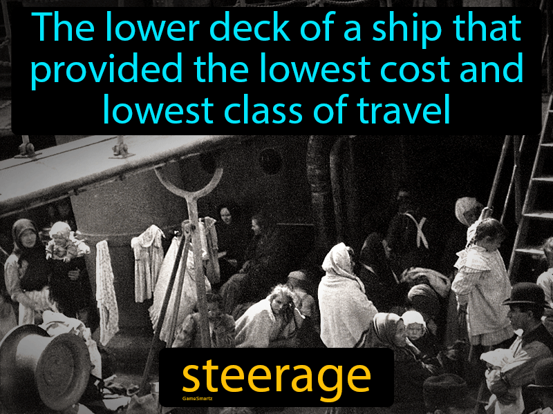Steerage Definition