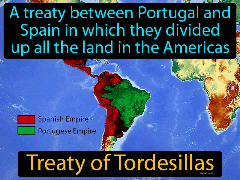 Treaty Of Tordesillas Definition