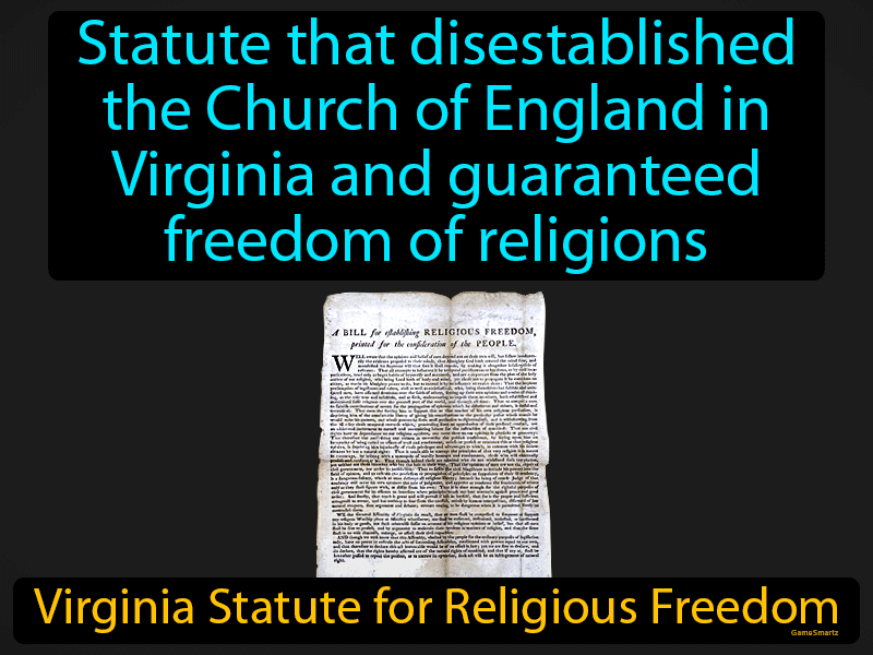 Virginia Statute For Religious Freedom Definition