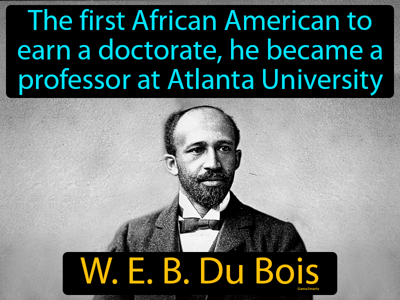 W E B Du Bois Definition