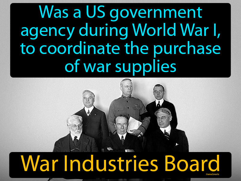 War Industries Board Definition