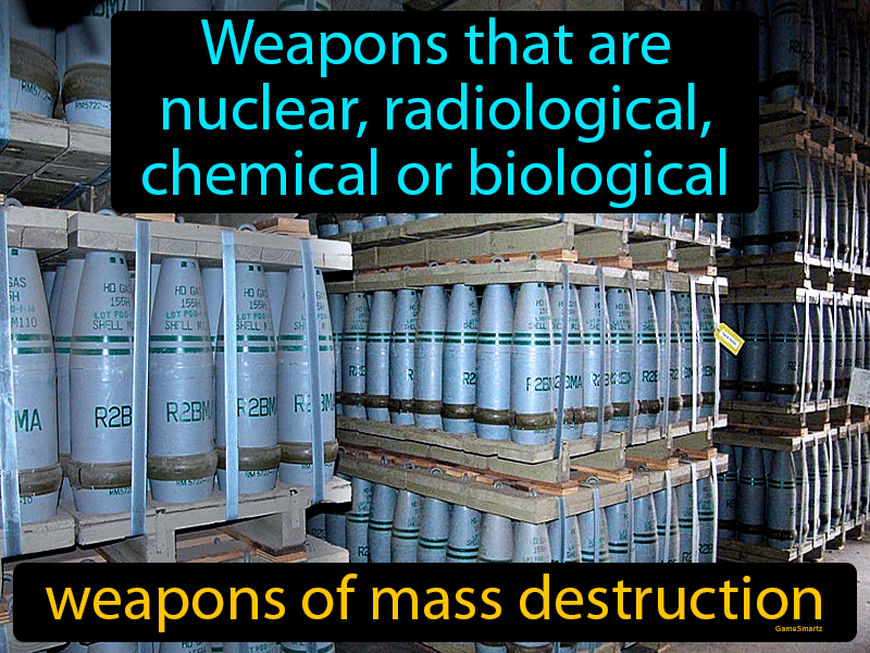 Weapons Of Mass Destruction Definition