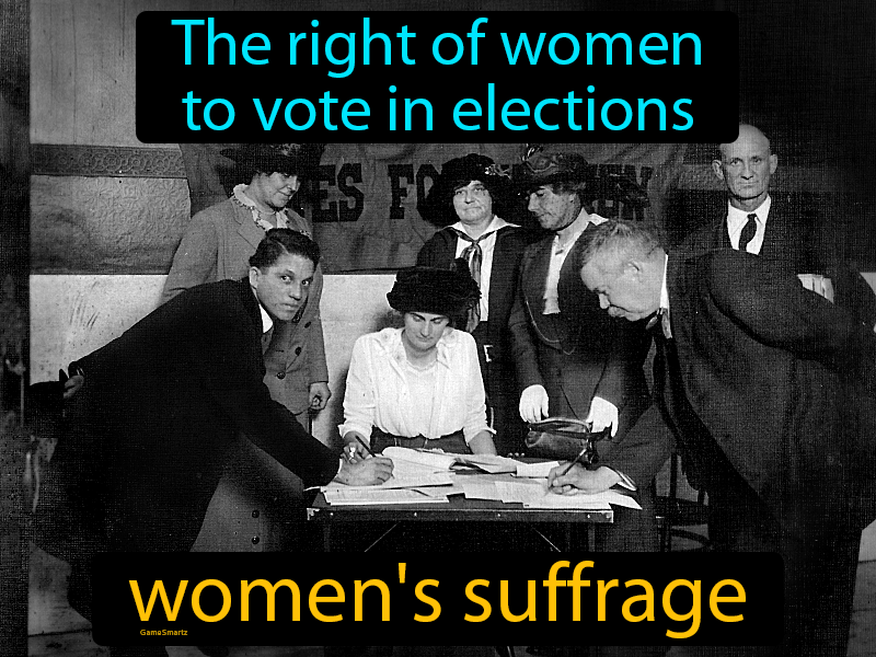 Womens Suffrage Definition