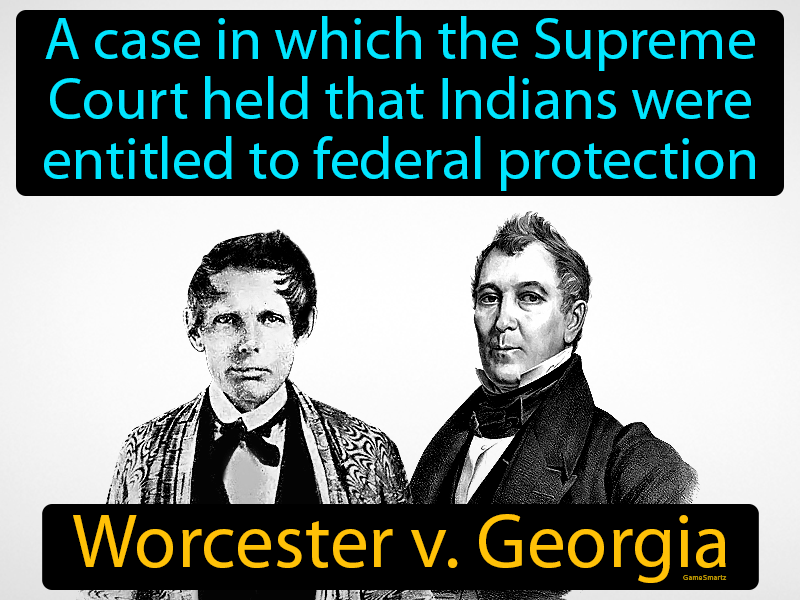 Worcester V. Georgia Definition