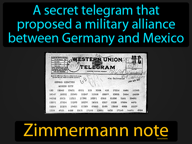 Zimmermann Note Definition