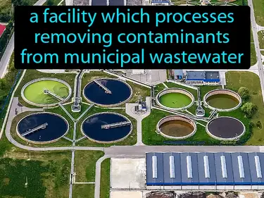 wastewater treatment plant
