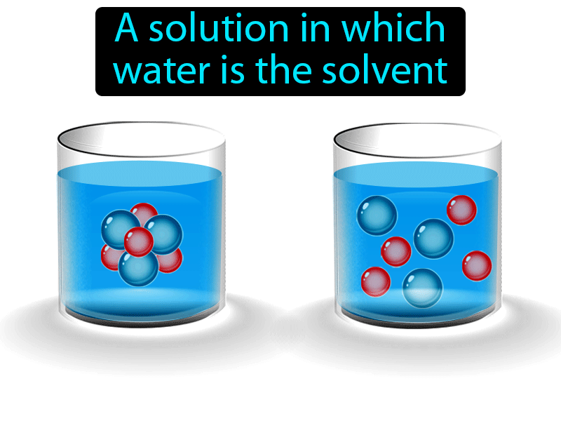 Aqueous Solution Definition with no text