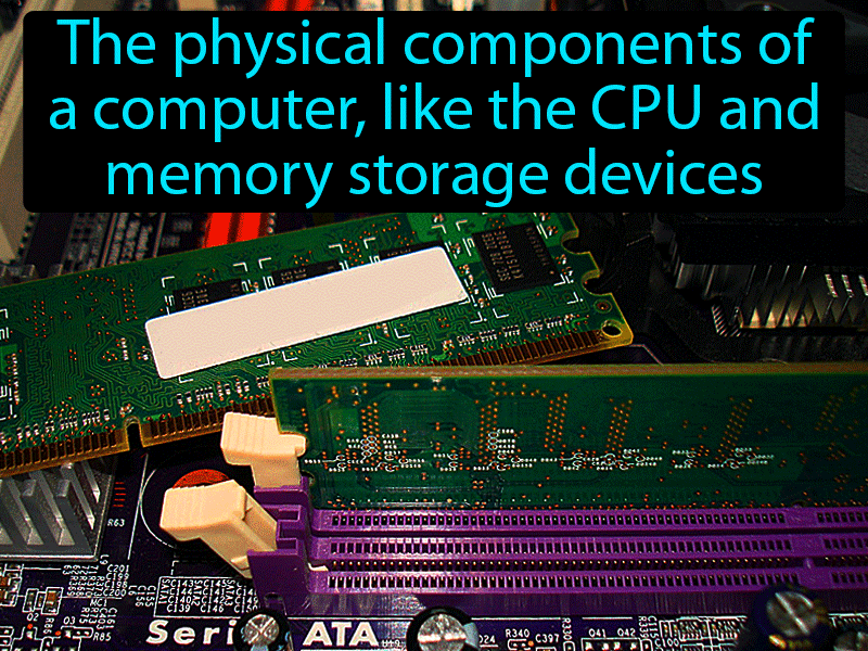 Computer Hardware Definition with no text