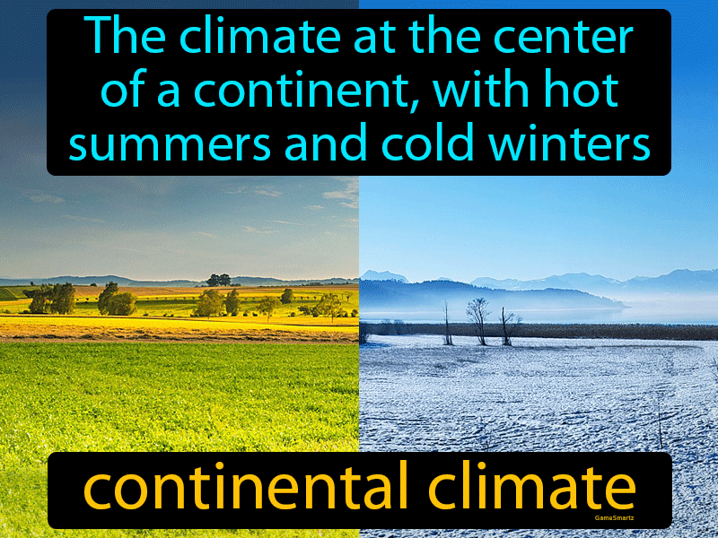 What Is The Definition Of Continental Climate