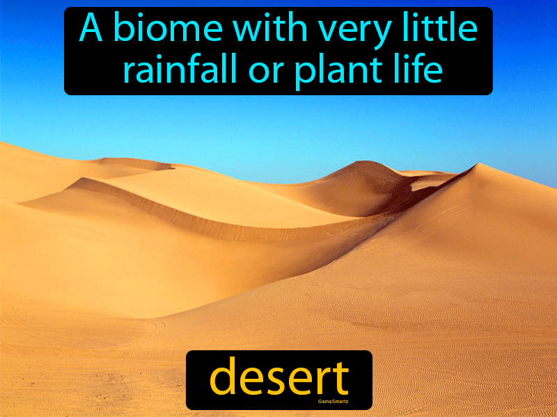 Desert Definition