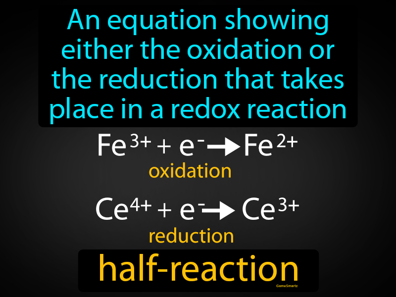 half-reaction-definition-gamesmartz