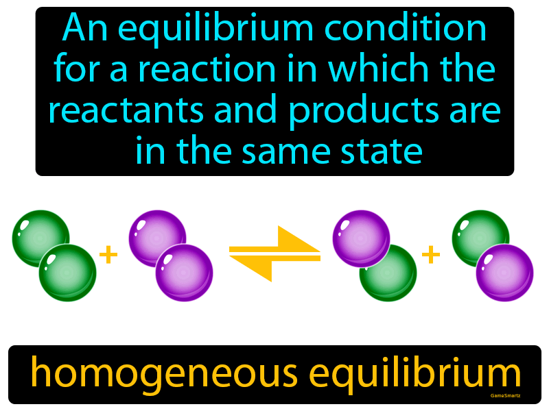 Homogeneous Equilibrium Definition