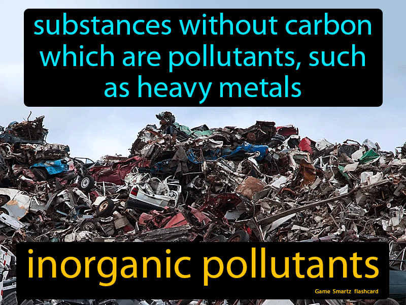 Inorganic Pollutants Definition