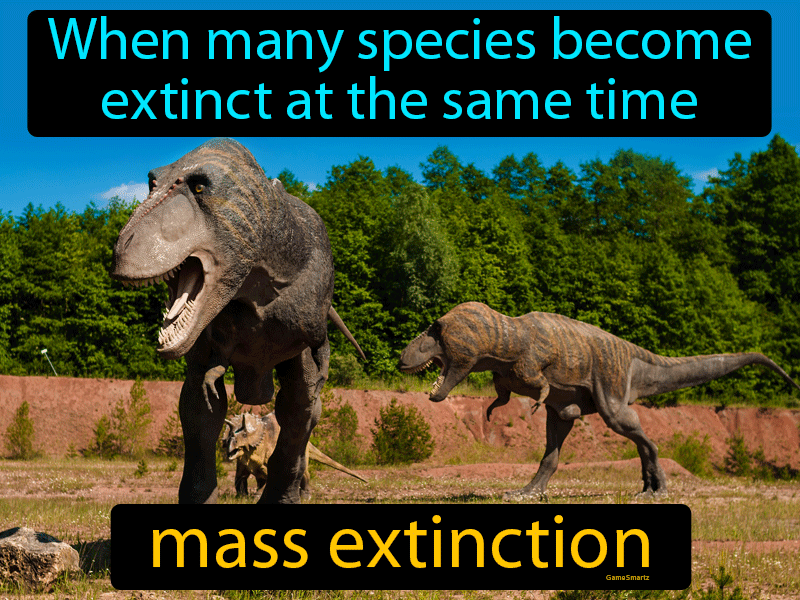 Mass Extinction Definition Image GameSmartz