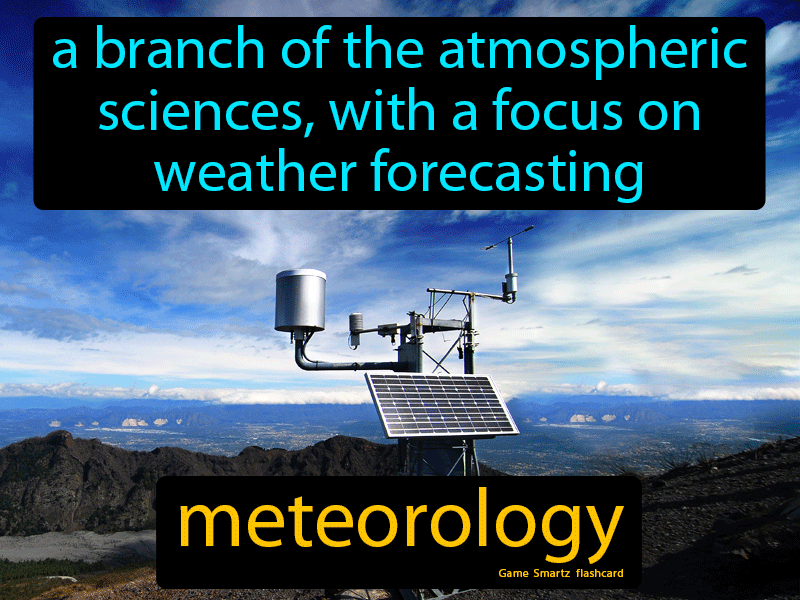 Meteorology Definition