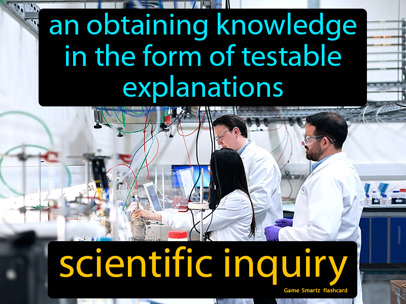 Scientific Inquiry Definition