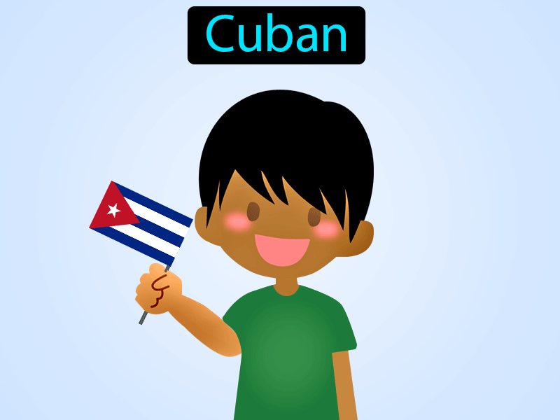 Cubano Definition with no text
