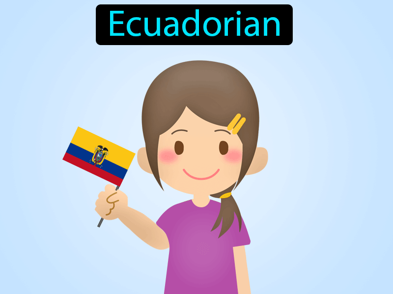 Ecuatoriano Definition with no text