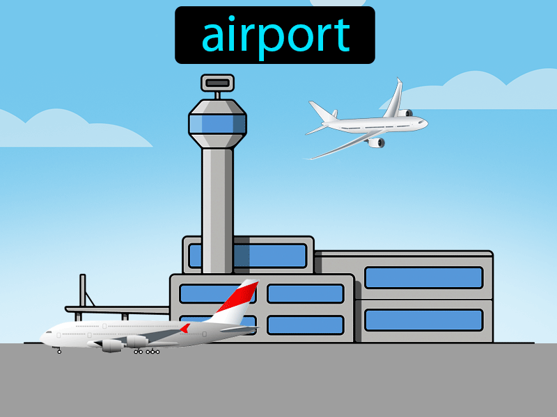 El Aeropuerto Definition with no text