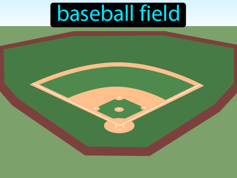 El Campo De Beisbol Definition with no text