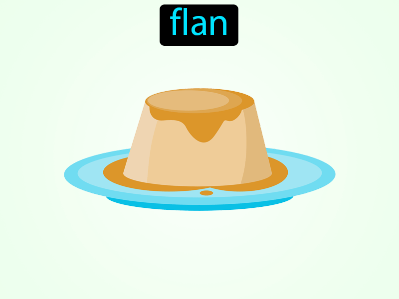 El Flan Definition with no text