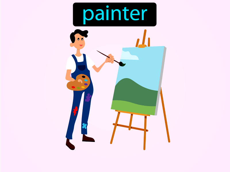 El Pintor Definition with no text