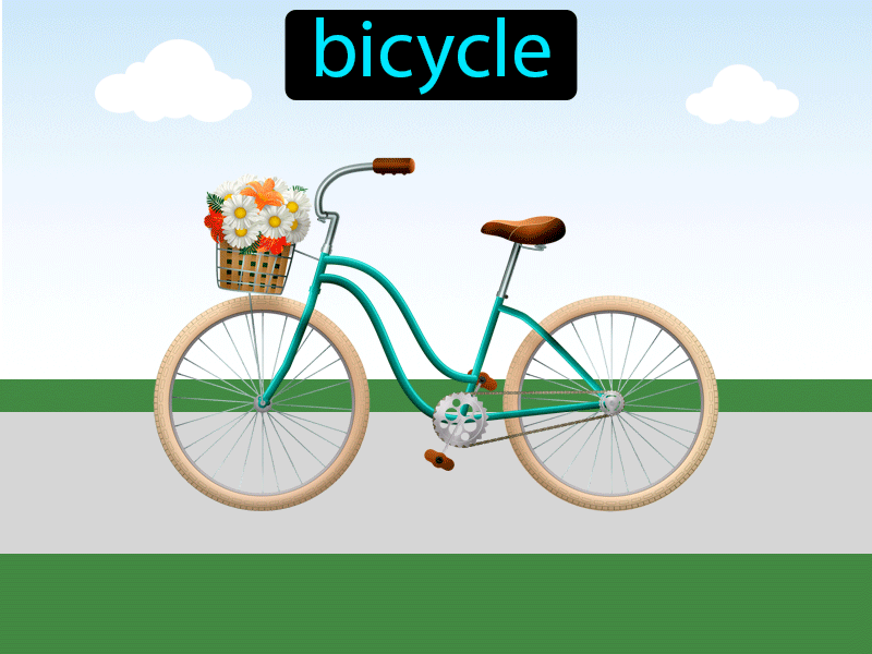 La Bicicleta Definition with no text