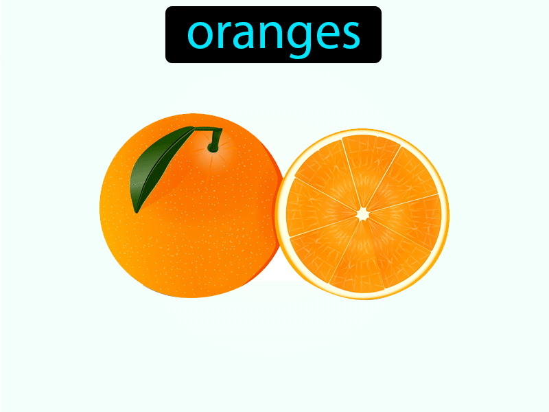 Las Naranjas Definition with no text