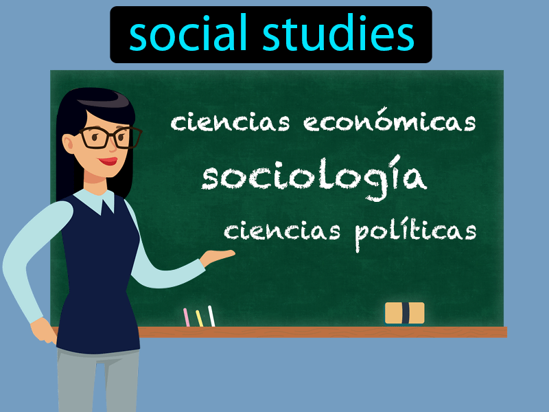 Los Estudios Sociales Definition with no text