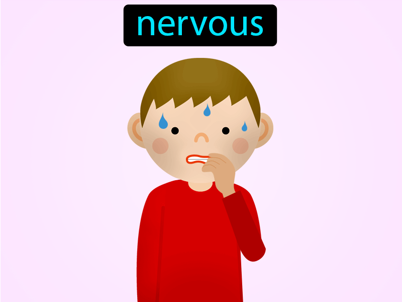 Nervioso Definition with no text