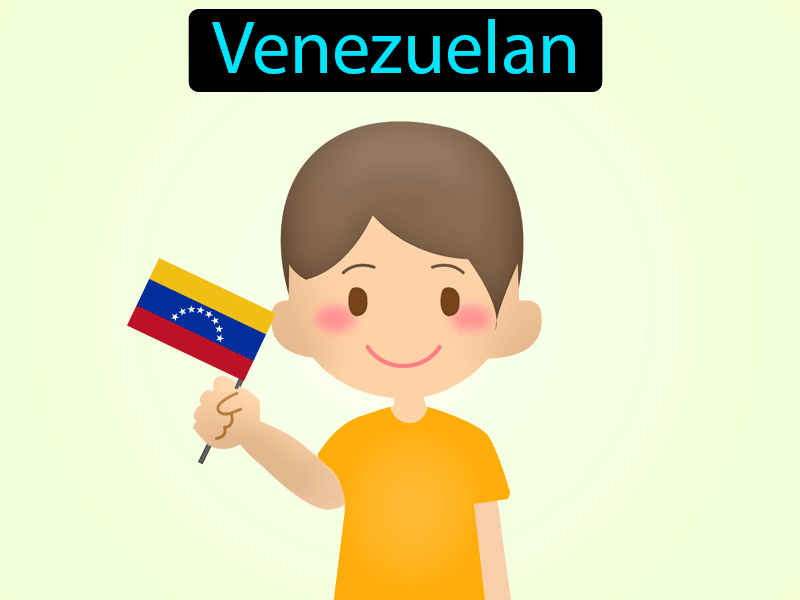 Venezolano Definition with no text