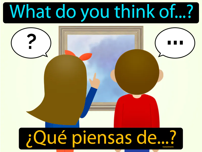 Que Piensas De Definition Que Piensas De Definition