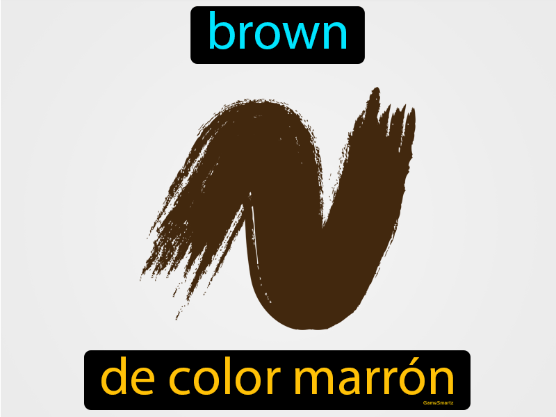De Color Marron Definition
