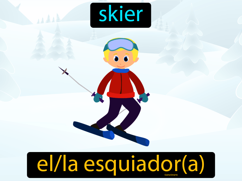 El Esquiador Definition