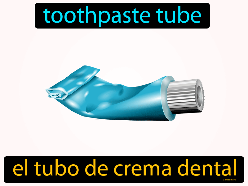 El Tubo De Crema Dental Definition