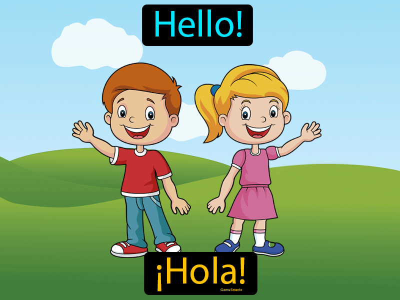 Hola Definition Image GameSmartz