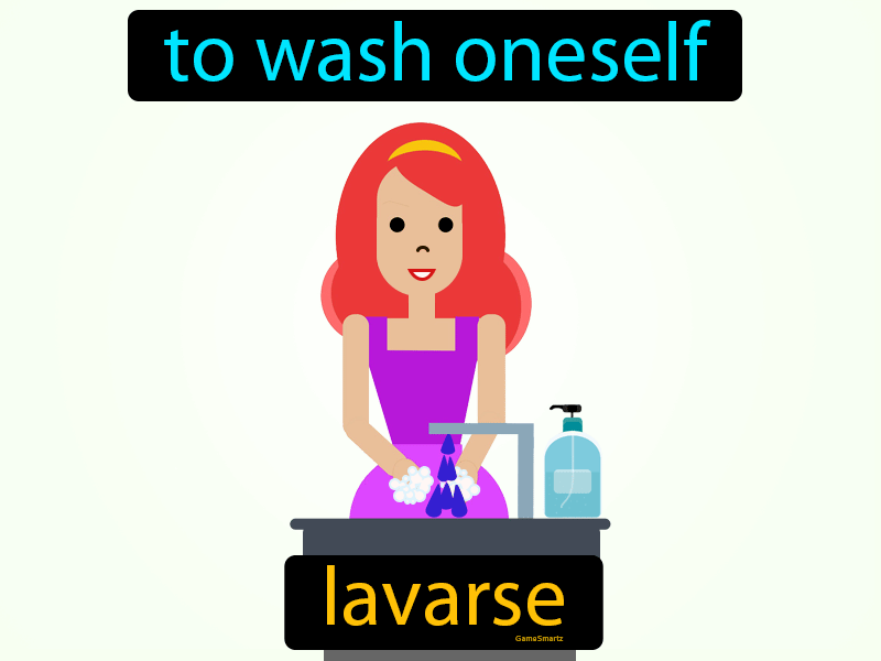 Lavarse Definition