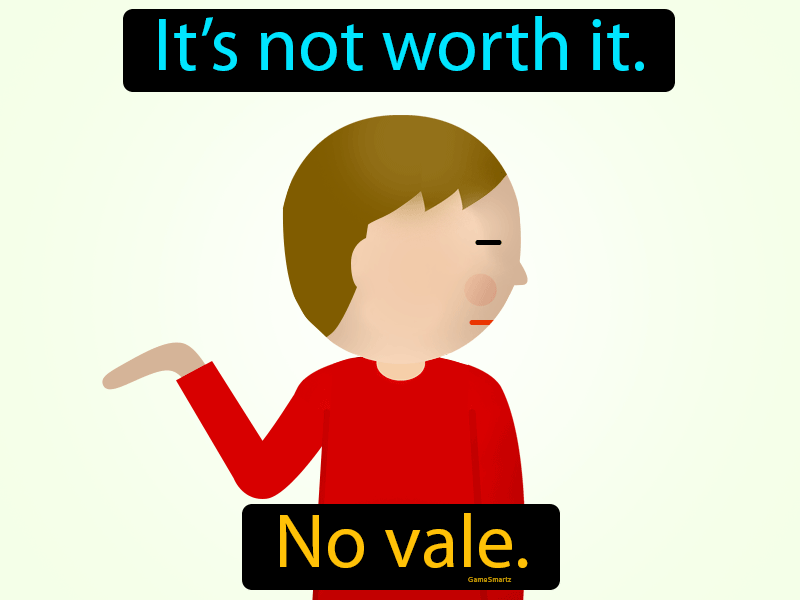 No Vale Definition