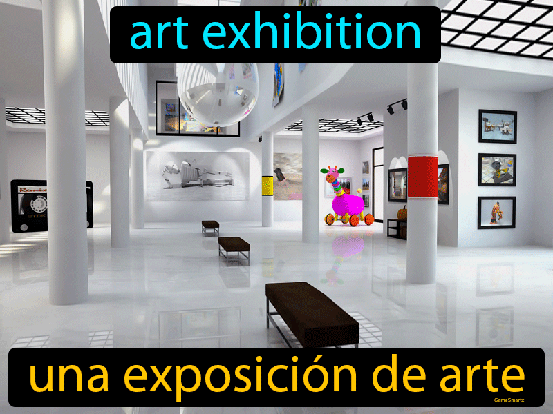 Una Exposicion De Arte Definition